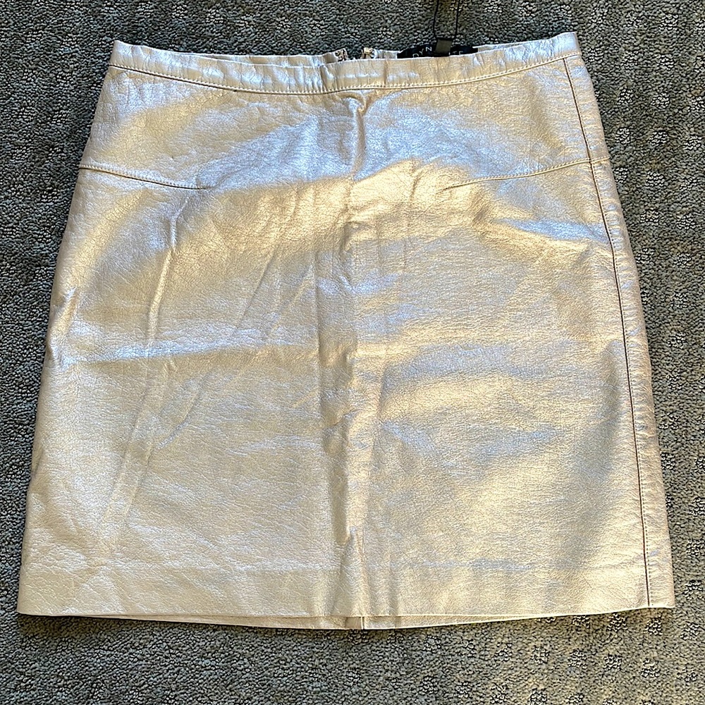 Dynamite Champagne Jupe Mini Skirt